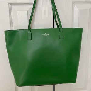 Large Green Kate Spade Tote